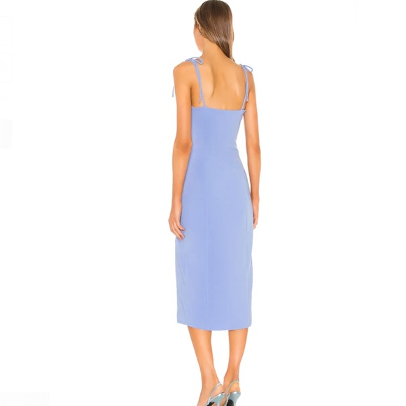 REVOLVE Camila Coelho Aaliyah Midi Dress in Periwinkle Blue Size M - Picture 3 of 7